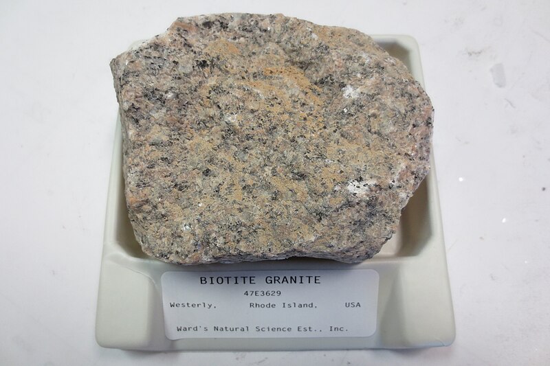 File:Biotite Granite label.JPG