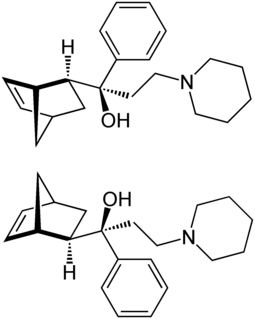 Biperiden group of stereoisomers