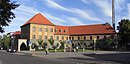 Post office and residential buildings