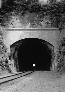 Black Rock Tunnel railway tunnel in Phoenixville, Pennsylvania