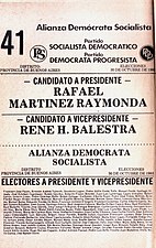 Aliança Democrática Socialista