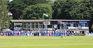 <span class="mw-page-title-main">Boscawen Park</span> Cricket ground in England