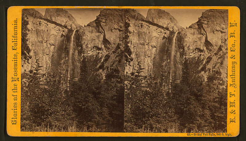File:Bridal Veil Falls, 940 ft. high, by E. & H.T. Anthony (Firm).jpg