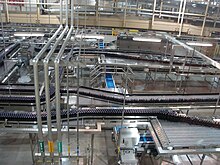 A modern beer bottling line Budweiser Plant.jpg