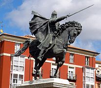 Statue du Cid, 1955 Burgos.