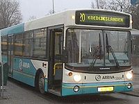 Ein Bus der Arriva Nederland in Meppel