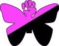 Thumbnail for File:Butterfly Fist.svg