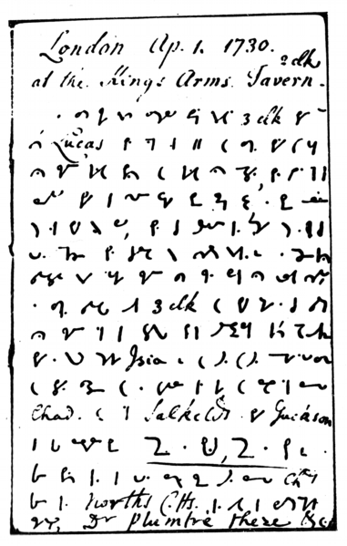 File:Byrom shorthand 1730.png