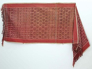 <span class="mw-page-title-main">Ulos</span> Traditional Batak draped cloth garment of North Sumatra, Indonesia