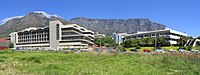 Cape Peninsula University of Technology was composed of two former technikons and other smaller independent colleges. CPUT Cape Town Campus.jpg