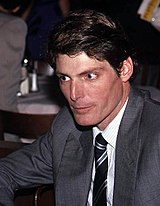 Christopher Reeve C Reeve in Marriage of Figaro Opening night 1985.jpg