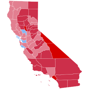Kalifornian presidentinvaalien tulokset 1984.svg