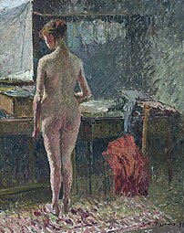 Femme nue de dos dans un intérieur (1895)