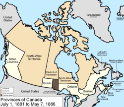 Provincias de Canadá 1881-1886.png