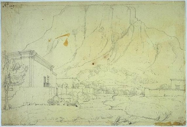 Cape of Good Hope, View at the Foot of Table Mountain, 1801
