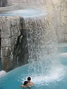 Hot springs such as those at Aquae Granni (today's Aachen) are thought to have been dedicated to Grannus. CarolusThermen02.JPG