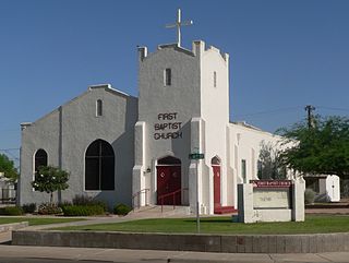 First Baptist Church (Casa Grande, Arizona) Historic church in Arizona, United States