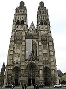 De kathedraal van Tours.