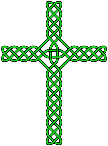 File:Celtic-knot-cross no circle.svg