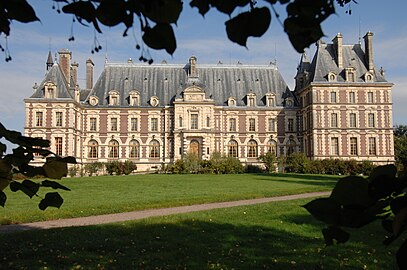 Le château de Villersexel (Haute-Saône).