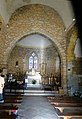 intérieur de la chapelle de Romay