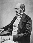 Charles Darwin mysh y vlein 1854