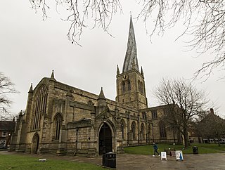 <span class="mw-page-title-main">Church of St Mary and All Saints, Chesterfield</span> Church in Derbyshire, England