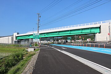 ファイル:Chubu_Odan_Expressway_Saku-Usuda_Interchange._Entrance.jpg