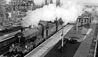 Churchdown railway station Former railway station in England