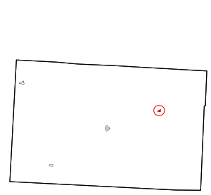 Location in Cimarron County and state of Oklahoma.