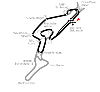 <span class="mw-page-title-main">2005 Nürburgring DTM round</span> 7th round of the 2005 Deutsche Tourenwagen Masters