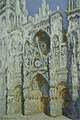 La Cathédrale de Rouen. Le portail et la tour Saint-Romain, plein soleil ; harmonie bleue et or 1892-1893 Musée d'Orsay Parijs