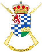 Escudo del Batallón de Infantería Protegida "Uad Ras" II/31 (BIP-II/31)