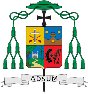 Coat of arms of Vicente Macanan Navarra as Bishop of Bacolod.svg