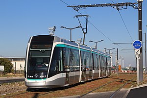 Linie T7 in Orly, 2014