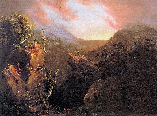Cole Thomas Mountain Sunrise Catskill 1826