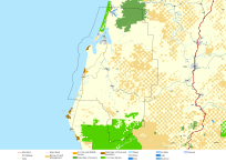 Map of Coos County