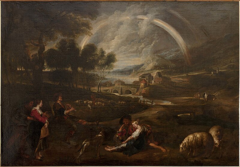 File:Copy after Rubens - Landscape with a rainbow - M.Ob.319 MNW - National Museum in Warsaw.jpg