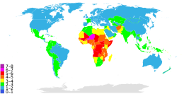 Světová Populace: Přehledy, Nejlidnatější státy světa, Porodnost