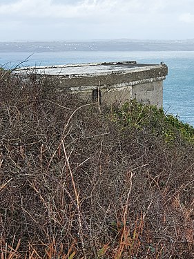 Former Coastguard Station looking over Mount's Bay, Cornwall