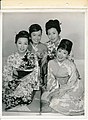 Cry for Happy (1961) Press Photo of Miiko Taka, Tsuruko Kobayashi, Michi Kobi, and Miyoshi Umeki.jpg