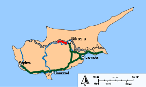 Course of the A 9