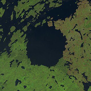 <span class="mw-page-title-main">Deep Bay crater</span> Impact crater in Saskatchewan, Canada