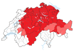 Svizzera tedesca – Localizzazione