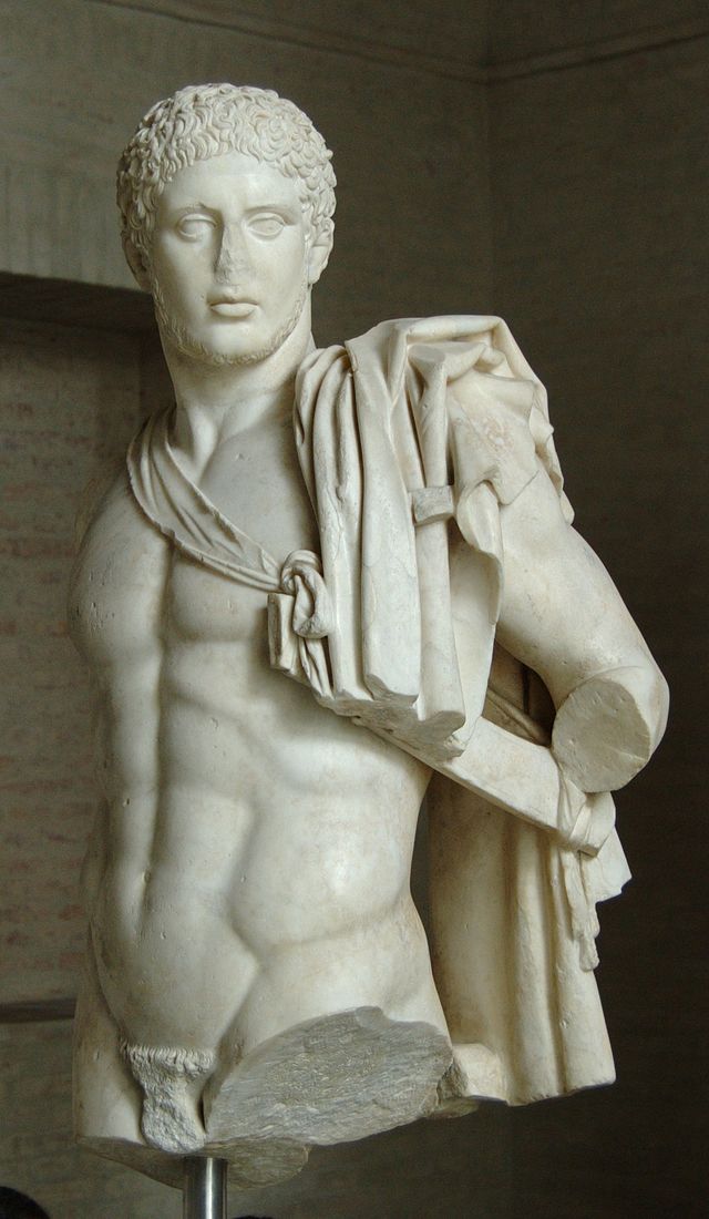 Diomède, copie d'une statue grecque, Glyptothèque de Munich