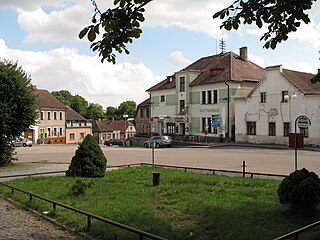 <span class="mw-page-title-main">Divišov</span> Market town in Central Bohemian, Czech Republic