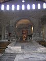 Katakomben-Basilika SS. Nereo e Achilleo über dem Grab der Märtyrer in der Domitilla-Katakombe
