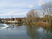 Der Doubs in Dôle