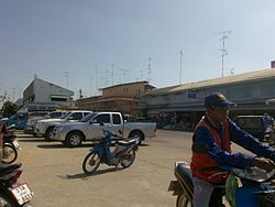 Neighborhood near Lam Plai Mat railway station