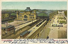 Haupt-Bahnhof um 1900